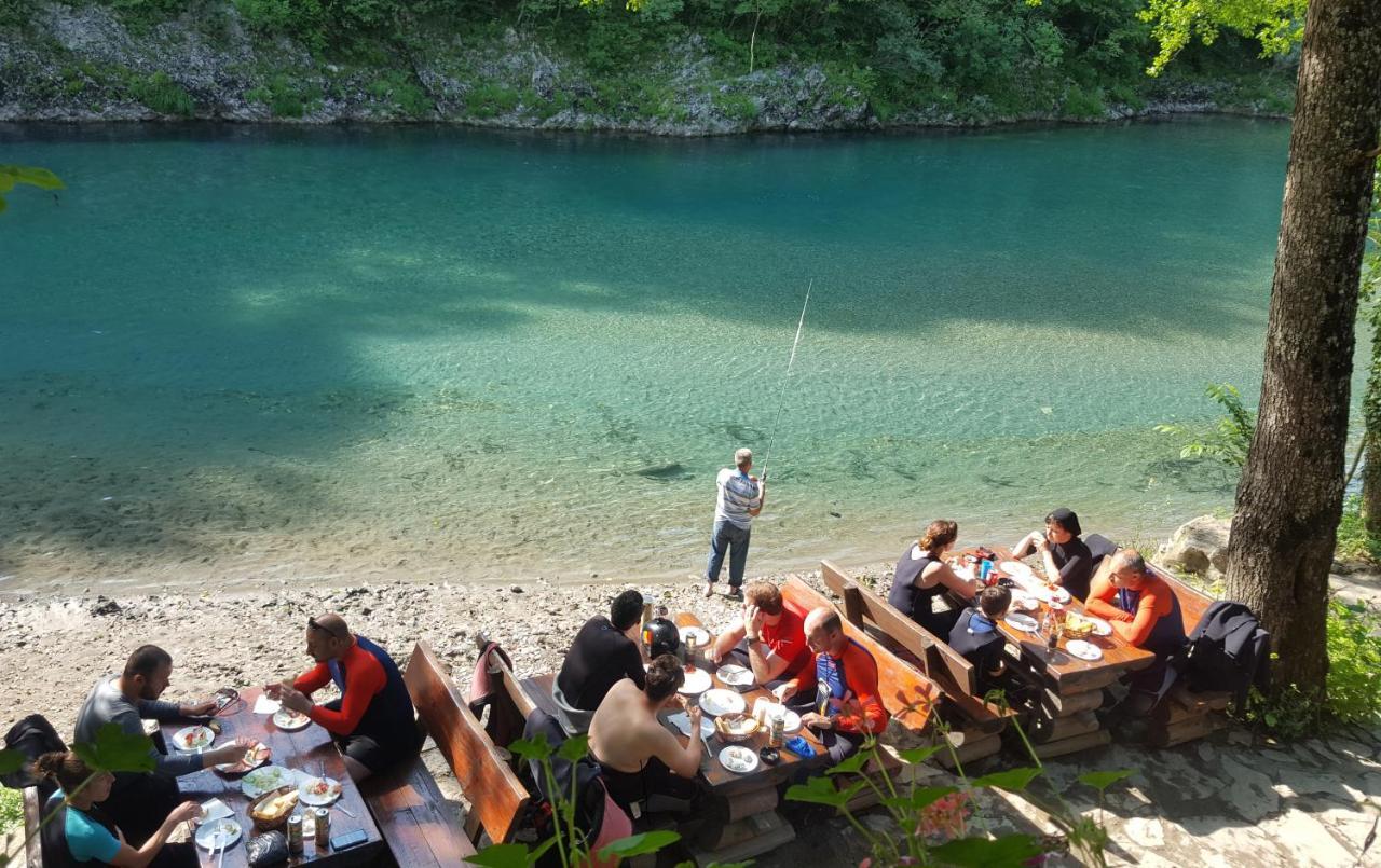 Rafting Camp Encijan Hotel Фоча Екстериор снимка