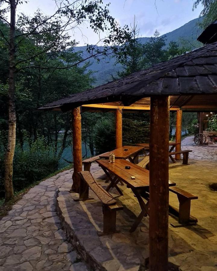Rafting Camp Encijan Hotel Фоча Екстериор снимка