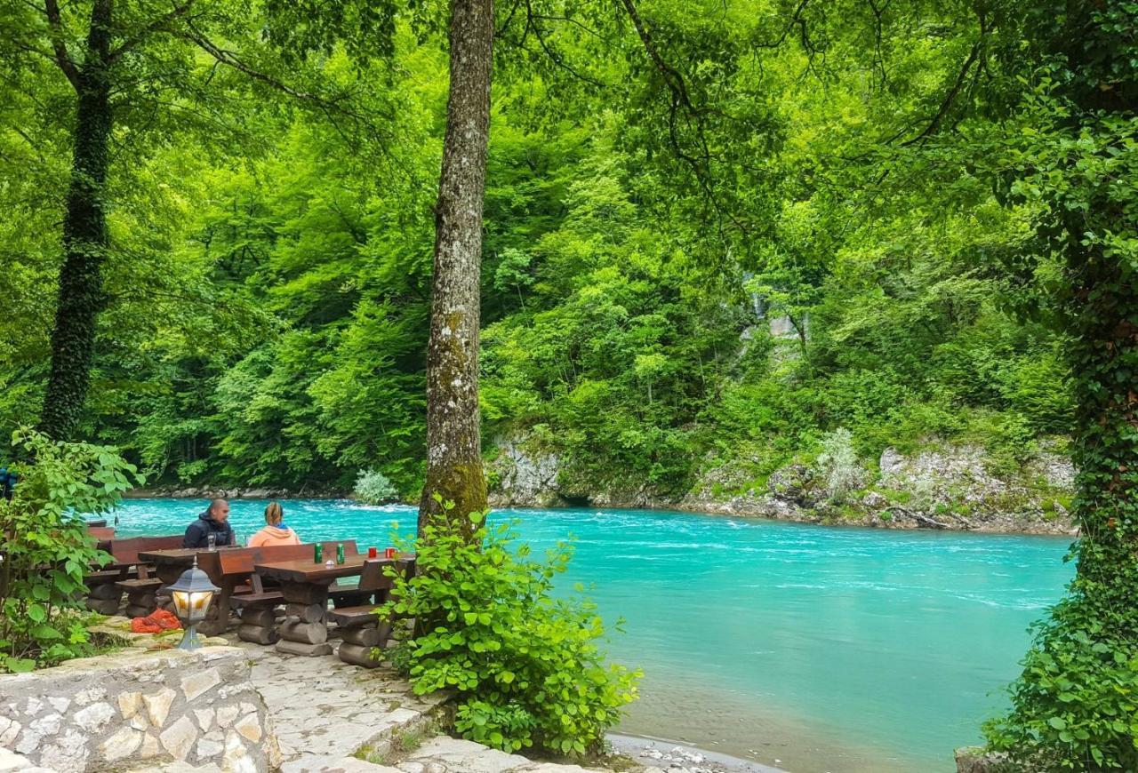Rafting Camp Encijan Hotel Фоча Екстериор снимка