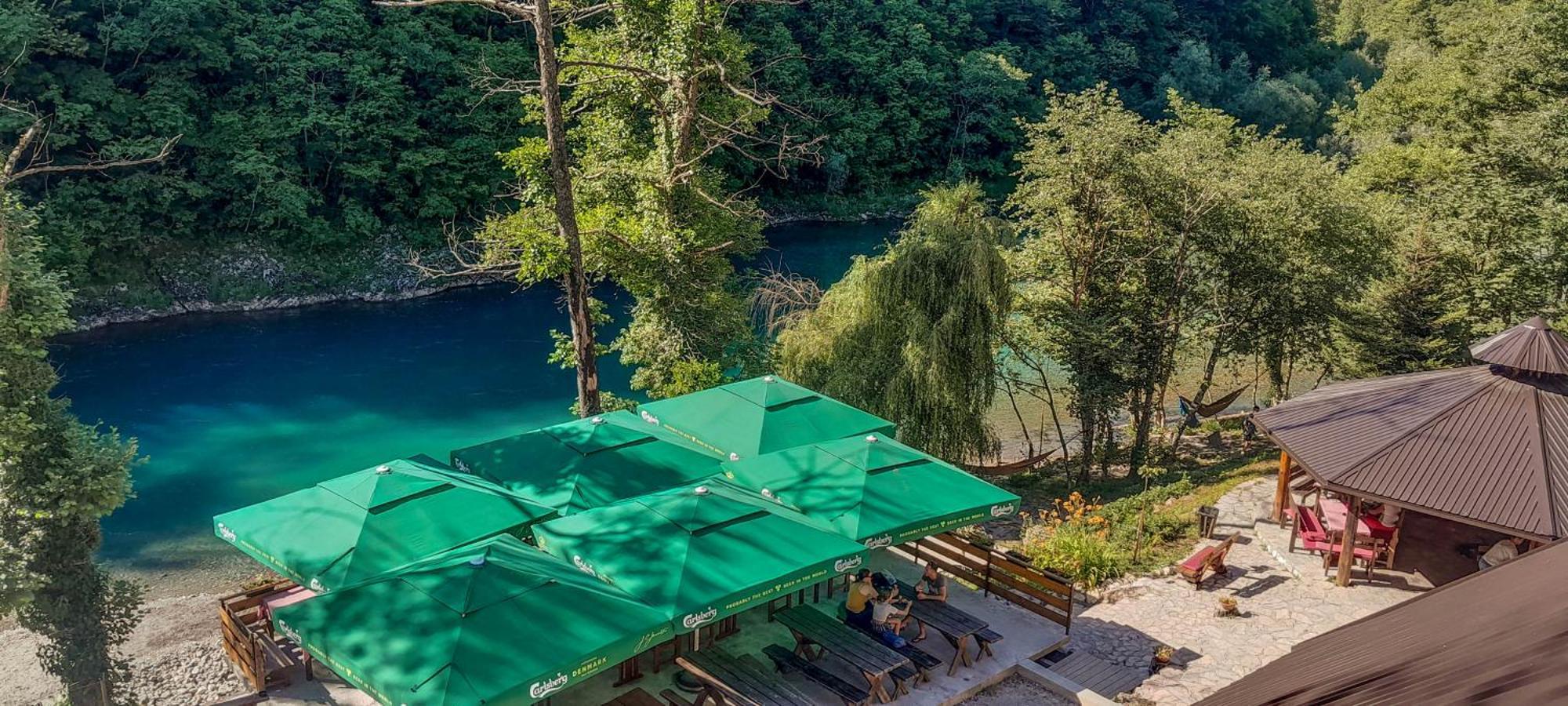 Rafting Camp Encijan Hotel Фоча Екстериор снимка