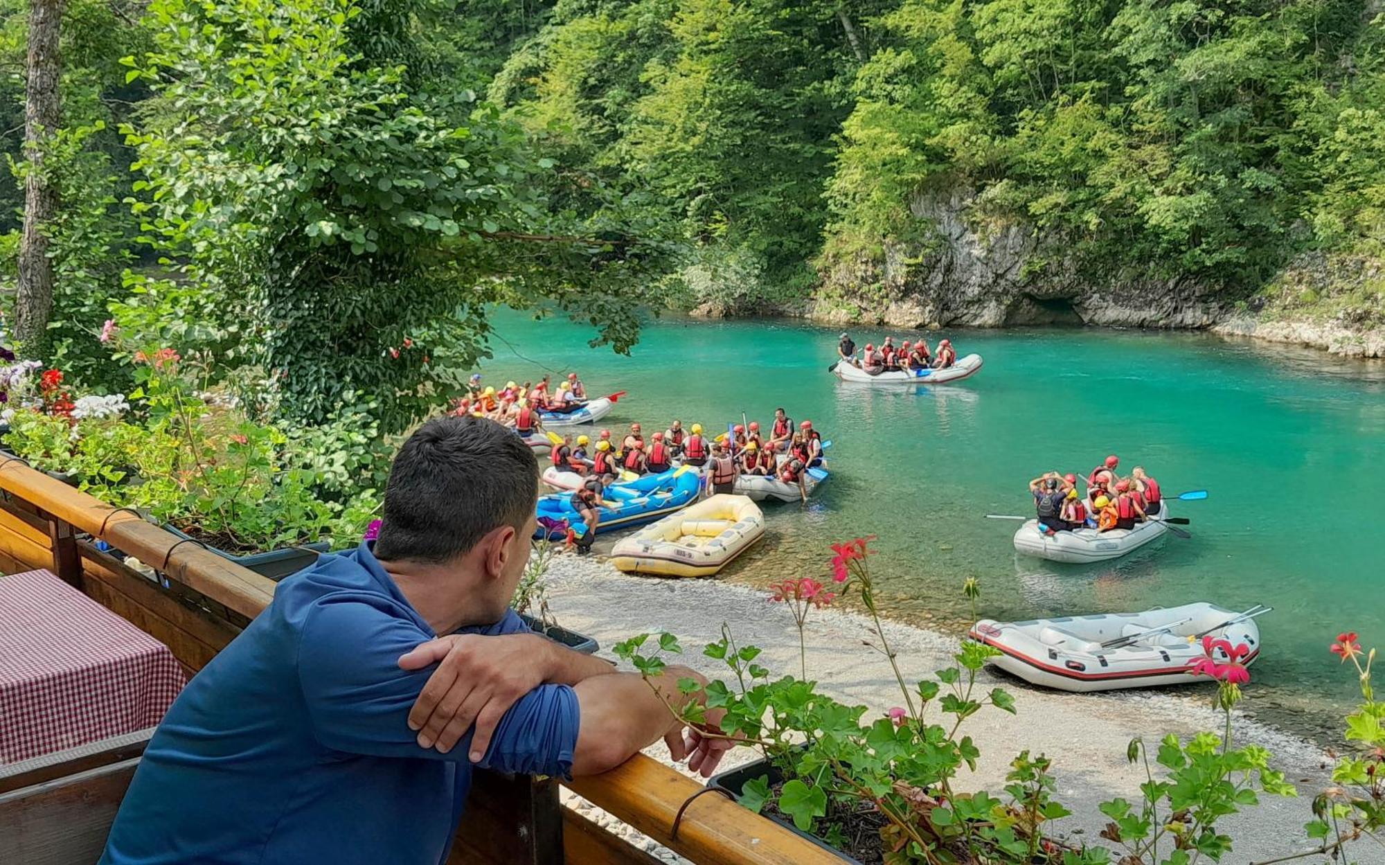 Rafting Camp Encijan Hotel Фоча Екстериор снимка