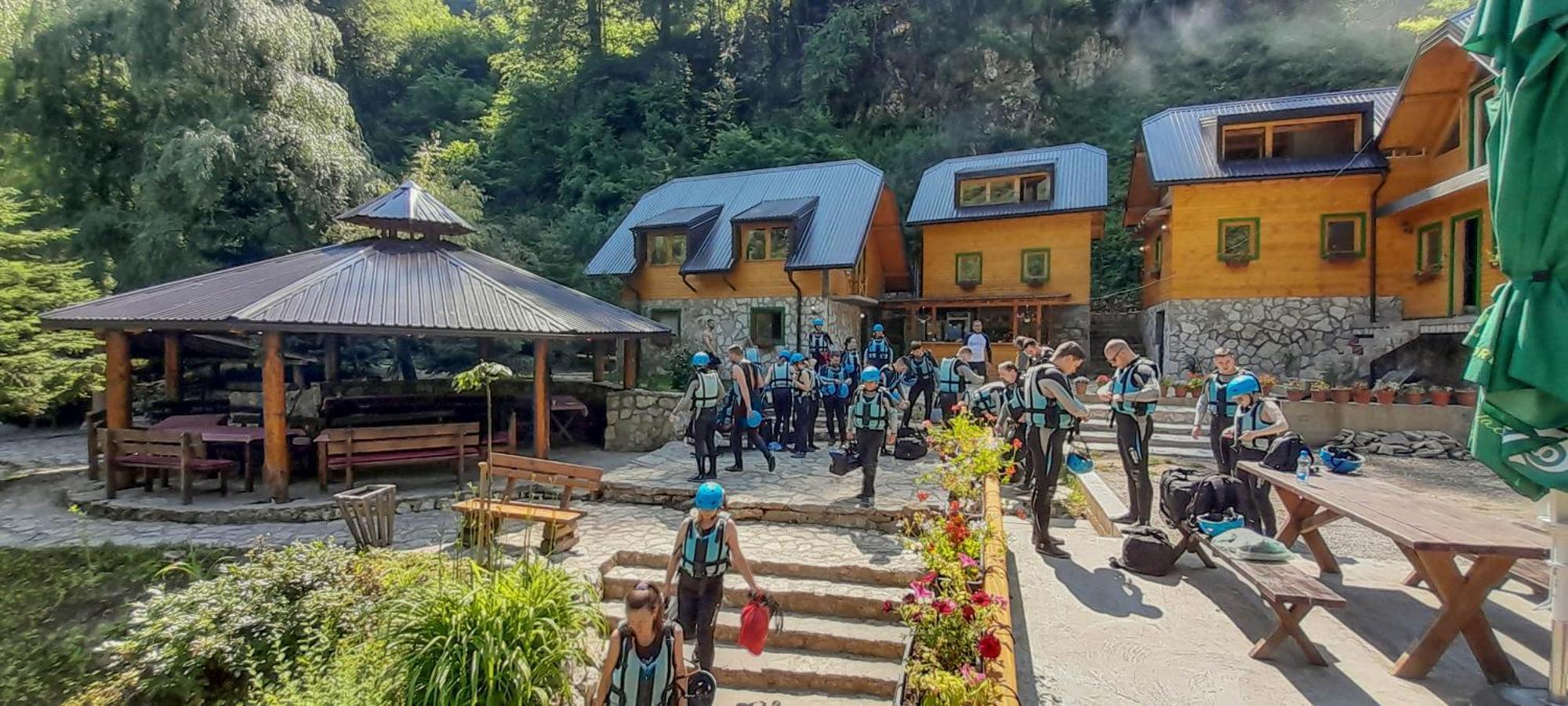 Rafting Camp Encijan Hotel Фоча Екстериор снимка