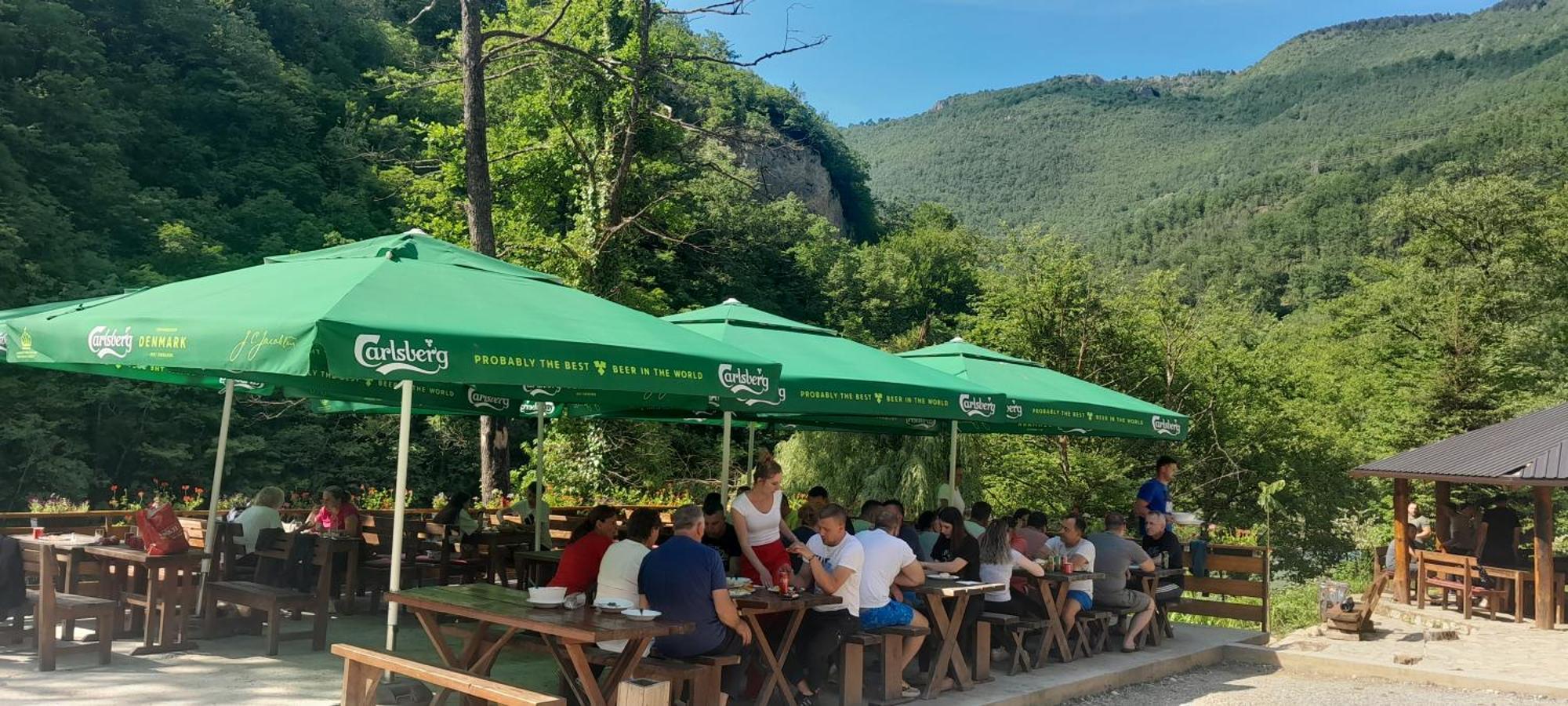 Rafting Camp Encijan Hotel Фоча Екстериор снимка