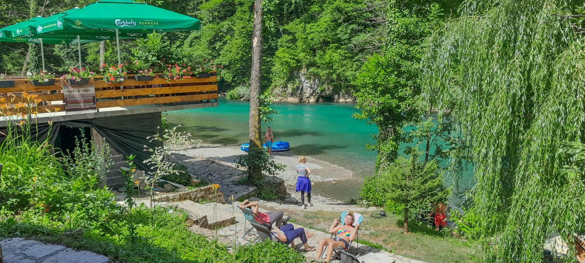 Rafting Camp Encijan Hotel Фоча Екстериор снимка