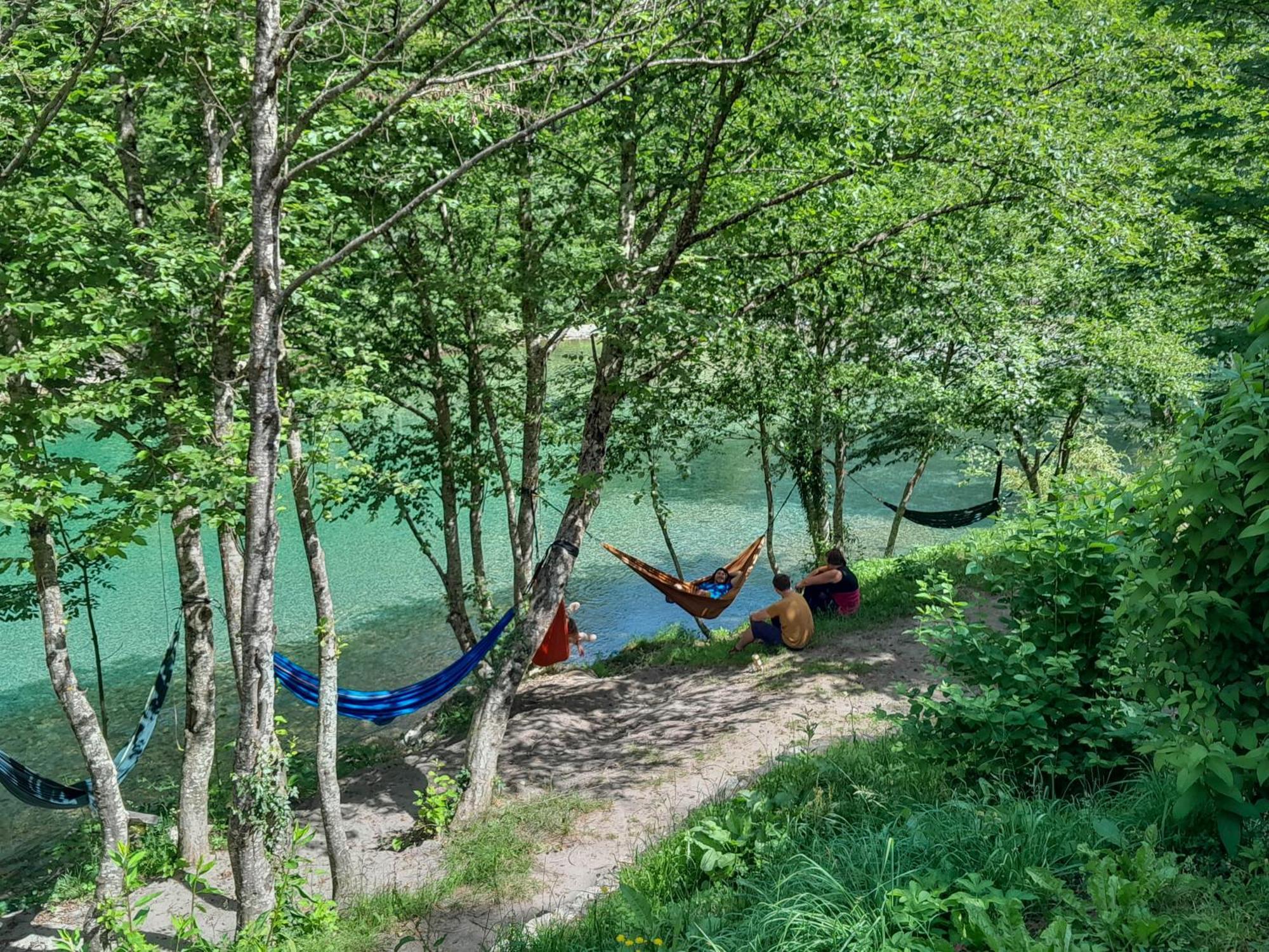 Rafting Camp Encijan Hotel Фоча Екстериор снимка