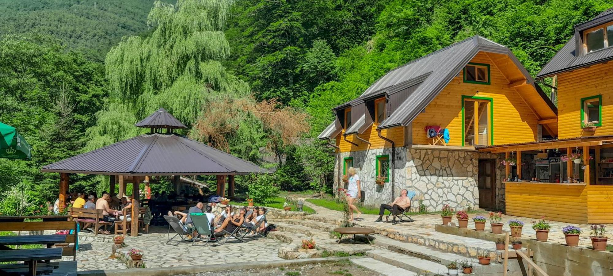 Rafting Camp Encijan Hotel Фоча Екстериор снимка