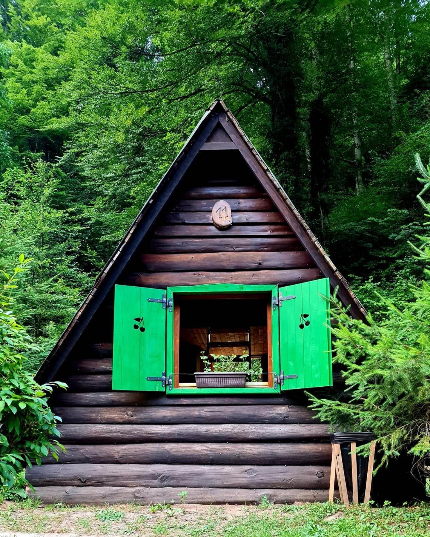 Rafting Camp Encijan Hotel Фоча Екстериор снимка