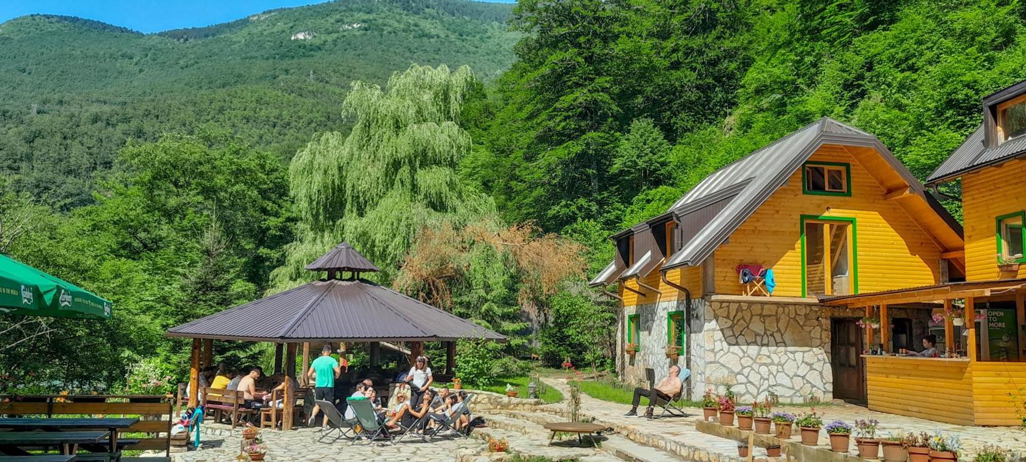 Rafting Camp Encijan Hotel Фоча Стая снимка